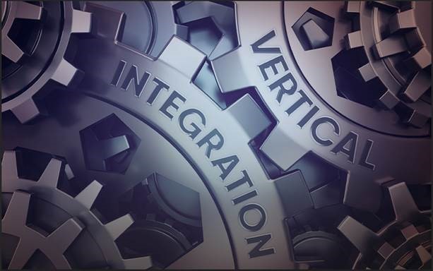 vertical integration cog wheel