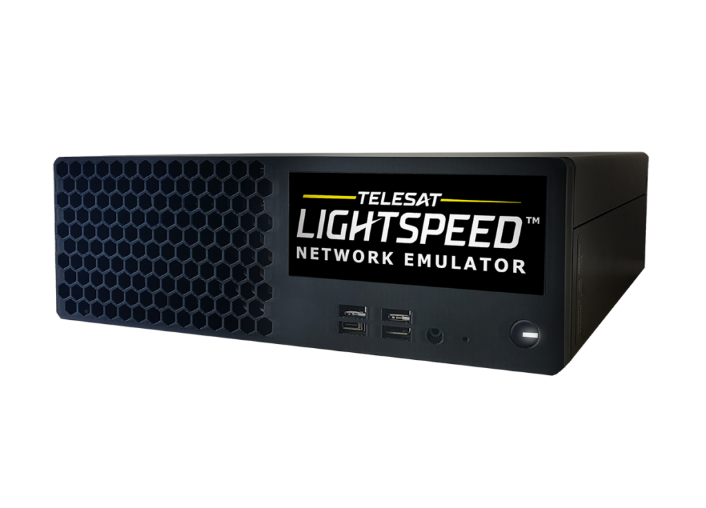 Telesat Lightspeed Network Emulator equipment